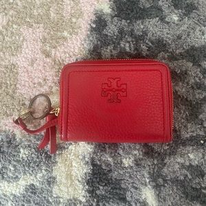 Tory Burch Red key-chain bag